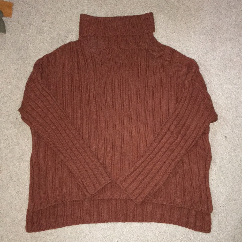 Rust sweater